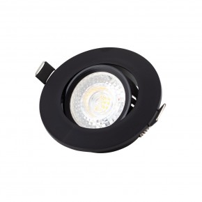 DK3020-BK Встраиваемый светильник, IP 20, 10 Вт, GU5.3, LED, черный, пластик в Качканаре - kachkanar.ok-mebel.com | фото 2