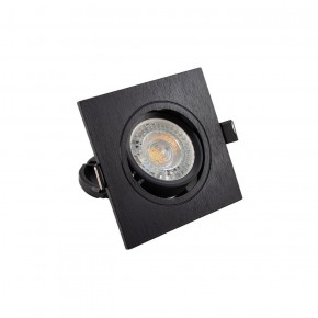 DK3021-BK Встраиваемый светильник, IP 20, 10 Вт, GU5.3, LED, черный, пластик в Качканаре - kachkanar.ok-mebel.com | фото 2