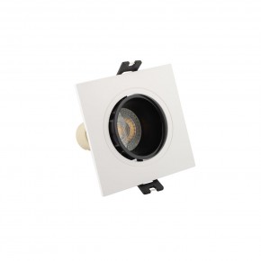 DK3021-WB Встраиваемый светильник, IP 20, 10 Вт, GU5.3, LED, белый/черный, пластик в Качканаре - kachkanar.ok-mebel.com | фото 2