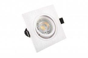 DK3021-WH Встраиваемый светильник, IP 20, 10 Вт, GU5.3, LED, белый, пластик в Качканаре - kachkanar.ok-mebel.com | фото