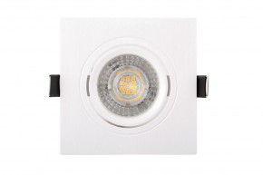 DK3021-WH Встраиваемый светильник, IP 20, 10 Вт, GU5.3, LED, белый, пластик в Качканаре - kachkanar.ok-mebel.com | фото 2