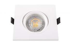 DK3021-WH Встраиваемый светильник, IP 20, 10 Вт, GU5.3, LED, белый, пластик в Качканаре - kachkanar.ok-mebel.com | фото 3