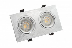 DK3022-CM Встраиваемый светильник, IP 20, 10 Вт, GU5.3, LED, серый, пластик в Качканаре - kachkanar.ok-mebel.com | фото 3