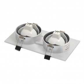 DK3022-CM Встраиваемый светильник, IP 20, 10 Вт, GU5.3, LED, серый, пластик в Качканаре - kachkanar.ok-mebel.com | фото 4