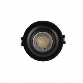 DK3024-BK Встраиваемый светильник, IP 20, 10 Вт, GU5.3, LED, черный, пластик в Качканаре - kachkanar.ok-mebel.com | фото 2