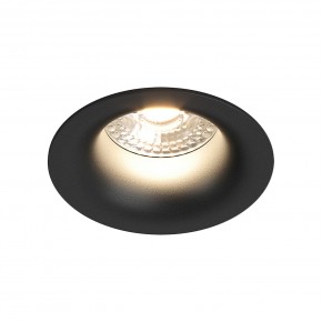 DK3024-BK Встраиваемый светильник, IP 20, 10 Вт, GU5.3, LED, черный, пластик в Качканаре - kachkanar.ok-mebel.com | фото