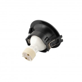DK3024-BK Встраиваемый светильник, IP 20, 10 Вт, GU5.3, LED, черный, пластик в Качканаре - kachkanar.ok-mebel.com | фото 3