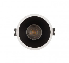 DK3026-WB Встраиваемый светильник, IP 20, 10 Вт, GU5.3, LED, белый/черный, пластик в Качканаре - kachkanar.ok-mebel.com | фото