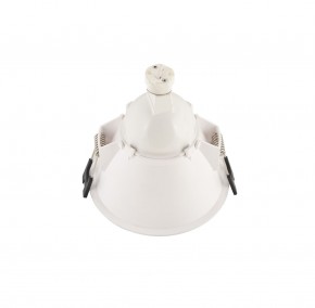 DK3026-WB Встраиваемый светильник, IP 20, 10 Вт, GU5.3, LED, белый/черный, пластик в Качканаре - kachkanar.ok-mebel.com | фото 4