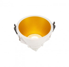 DK3026-WG Встраиваемый светильник, IP 20, 10 Вт, GU5.3, LED, белый/золотой, пластик в Качканаре - kachkanar.ok-mebel.com | фото 4