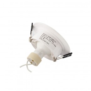 DK3029-WH Встраиваемый светильник, IP 20, 10 Вт, GU5.3, LED, белый, пластик в Качканаре - kachkanar.ok-mebel.com | фото 3
