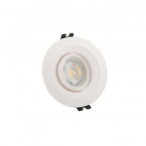 DK3029-WH Встраиваемый светильник, IP 20, 10 Вт, GU5.3, LED, белый, пластик в Качканаре - kachkanar.ok-mebel.com | фото 4