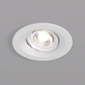 DK3029-WH Встраиваемый светильник, IP 20, 10 Вт, GU5.3, LED, белый, пластик в Качканаре - kachkanar.ok-mebel.com | фото