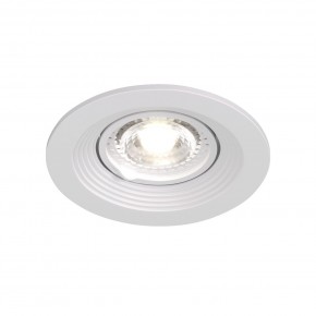 DK3029-WH Встраиваемый светильник, IP 20, 10 Вт, GU5.3, LED, белый, пластик в Качканаре - kachkanar.ok-mebel.com | фото 7