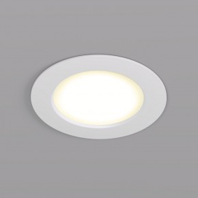 DK3046-WH Встраиваемый светильник, IP 20, 5Вт, LED, белый, пластик в Качканаре - kachkanar.ok-mebel.com | фото
