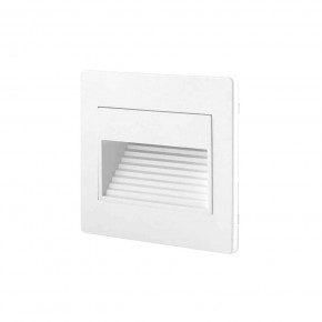 DK3050-WH Светильник встраиваемый в стену, IP 20, LED 3000, 1 Вт, белый, пластик в Качканаре - kachkanar.ok-mebel.com | фото