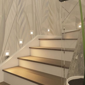 DK3050-WH Светильник встраиваемый в стену, IP 20, LED 3000, 1 Вт, белый, пластик в Качканаре - kachkanar.ok-mebel.com | фото 9