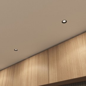 DK3055-BK Встраиваемый светильник, IP 20, 10 Вт, GU5.3, LED, черный, пластик в Качканаре - kachkanar.ok-mebel.com | фото 4