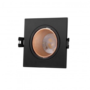DK3071-BBR Встраиваемый светильник, IP 20, 10 Вт, GU5.3, LED, черный/бронзовый, пластик в Качканаре - kachkanar.ok-mebel.com | фото 1