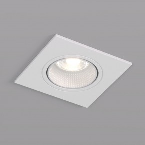 DK3071-WH Встраиваемый светильник, IP 20, 10 Вт, GU5.3, LED, белый/белый, пластик в Качканаре - kachkanar.ok-mebel.com | фото