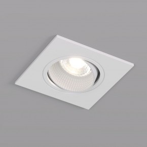 DK3071-WH Встраиваемый светильник, IP 20, 10 Вт, GU5.3, LED, белый/белый, пластик в Качканаре - kachkanar.ok-mebel.com | фото 3