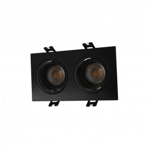 DK3072-BK Встраиваемый светильник, IP 20, 10 Вт, GU5.3, LED, черный/черный, пластик в Качканаре - kachkanar.ok-mebel.com | фото