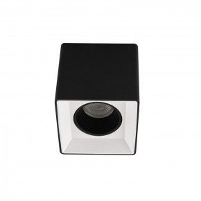 DK3080-BW+BK Светильник накладной IP 20, 10 Вт, GU5.3, LED, черно-белый/черный, пластик в Качканаре - kachkanar.ok-mebel.com | фото