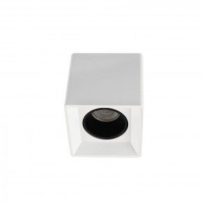 DK3080-WH+BK Светильник накладной IP 20, 10 Вт, GU5.3, LED, белый/черный, пластик в Качканаре - kachkanar.ok-mebel.com | фото