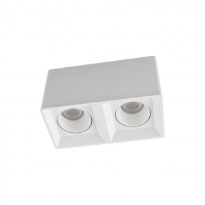 DK3085-WH Светильник накладной IP 20, 10 Вт, GU5.3, LED, белый/белый, пластик в Качканаре - kachkanar.ok-mebel.com | фото