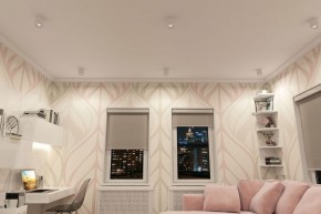 DK3090-WH+CH Светильник накладной IP 20, 10 Вт, GU5.3, LED, белый/хром, пластик в Качканаре - kachkanar.ok-mebel.com | фото 2