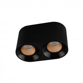 DK3096-BK+BR Светильник накладной IP 20, 10 Вт, GU5.3, LED, черный/бронзовый, пластик в Качканаре - kachkanar.ok-mebel.com | фото