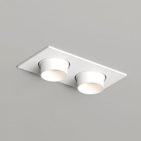 DK3122-WH Встраиваемый светильник, IP20, до 15 Вт, LED, GU5,3, белый, пластик в Качканаре - kachkanar.ok-mebel.com | фото