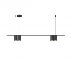 DK4061-BK Подвесной светильник ORBIT, IP20, 4xGU10 LED до 15 Вт, черный матовый, алюминий в Качканаре - kachkanar.ok-mebel.com | фото 3