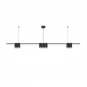 DK4063-BK Подвесной светильник ORBIT, IP20, 7xGU10 LED до 15 Вт, черный матовый, алюминий в Качканаре - kachkanar.ok-mebel.com | фото 3