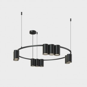 DK4065-BK Подвесной светильник ORBIT, IP20, 10xGU10 LED до 15 Вт, черный матовый, алюминий в Качканаре - kachkanar.ok-mebel.com | фото