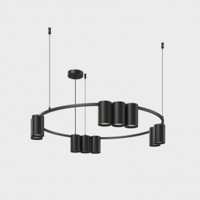 DK4065-BK Подвесной светильник ORBIT, IP20, 10xGU10 LED до 15 Вт, черный матовый, алюминий в Качканаре - kachkanar.ok-mebel.com | фото 2