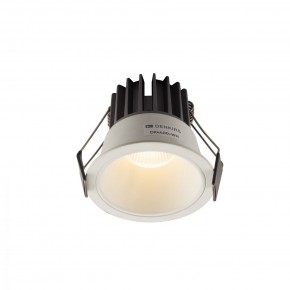 DK4400-WH Встраиваемый светильник, IP 20, 7 Вт, LED 3000, белый, алюминий в Качканаре - kachkanar.ok-mebel.com | фото