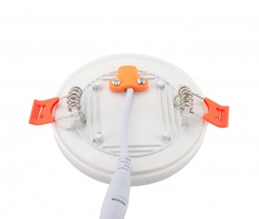 DK4604-WW Встраиваемый светильник, IP 20, 18 Вт, LED 3000, белый, пластик в Качканаре - kachkanar.ok-mebel.com | фото 5