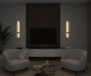 DK5012-SG Бра 800 мм, 3000К, IP20,7 Вт, матовое золото в Качканаре - kachkanar.ok-mebel.com | фото 6