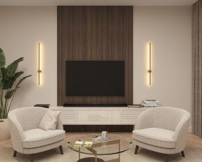 DK5014-SG Бра 1000 мм, 3000К, IP20, 12 Вт, матовое золото в Качканаре - kachkanar.ok-mebel.com | фото 5
