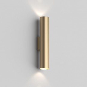 DK5022-SG Настенный светильник, IP20, до 15 Вт, LED, 2xGU10, матовое золото, алюминий в Качканаре - kachkanar.ok-mebel.com | фото