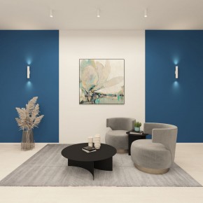 DK5022-WH Настенный светильник, IP20, до 15 Вт, LED, 2xGU10, белый, алюминий в Качканаре - kachkanar.ok-mebel.com | фото 4