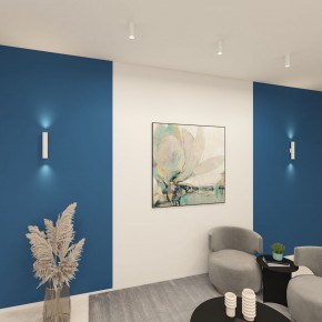 DK5022-WH Настенный светильник, IP20, до 15 Вт, LED, 2xGU10, белый, алюминий в Качканаре - kachkanar.ok-mebel.com | фото 5