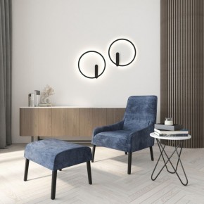 DK5035-BK Бра ROUND со светодиодом, IP20, 24W, 3000/4000/6500K, черный, алюминий в Качканаре - kachkanar.ok-mebel.com | фото 8