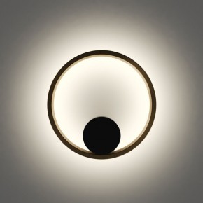 DK5060-BK+SG Бра ORBIT, IP20, 3000К, LED, 10 Вт, черный + сатинированное золото, алюминий в Качканаре - kachkanar.ok-mebel.com | фото 4