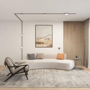 DK5072-DN Бра SHINE WALL со светодиодом, D104*H68, IP20, 3000К, 3W, RA?90, темный никель, алюминий в Качканаре - kachkanar.ok-mebel.com | фото 5