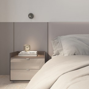 DK5072-DN Бра SHINE WALL со светодиодом, D104*H68, IP20, 3000К, 3W, RA?90, темный никель, алюминий в Качканаре - kachkanar.ok-mebel.com | фото 9