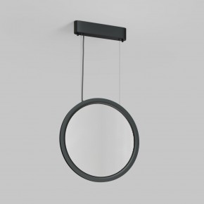 DK6604-BK Подвесной вертикальный светильник Veil со светодиодом H1500 d450 220V 36W 3000-6000K IP20 черный алюминий в Качканаре - kachkanar.ok-mebel.com | фото 2