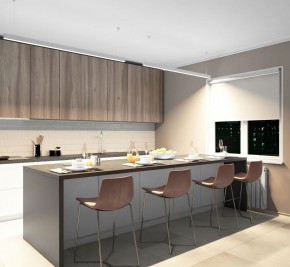 DK9154-WH Линейный светильник 42W 1500mm 4000K, белый в Качканаре - kachkanar.ok-mebel.com | фото