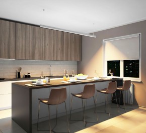 DK9203-WH Линейный светильник 52W 2000mm 3000K, белый в Качканаре - kachkanar.ok-mebel.com | фото 4
